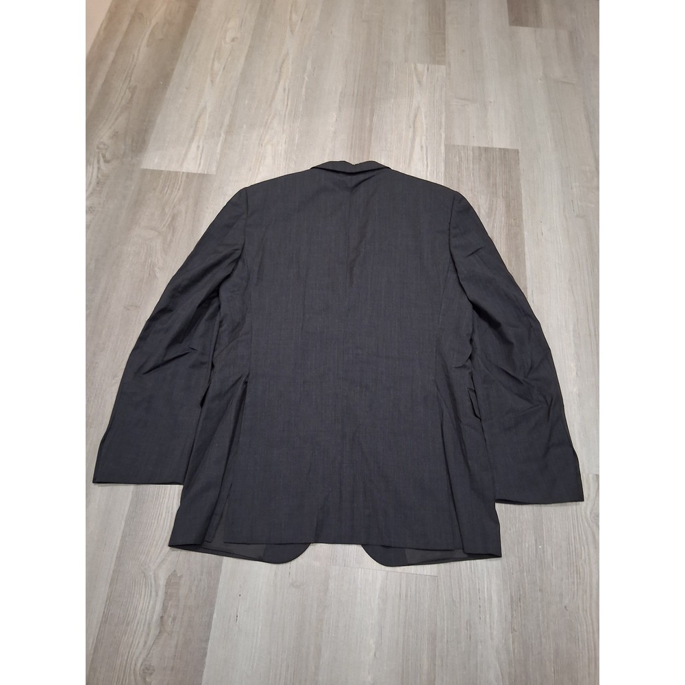 Burberry Mens Charcoal Grey Two Button Blazer Sport Coat 42R‎ - Picture 2 of 6